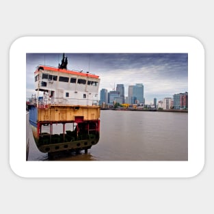 Canary Wharf London Docklands England UK Sticker